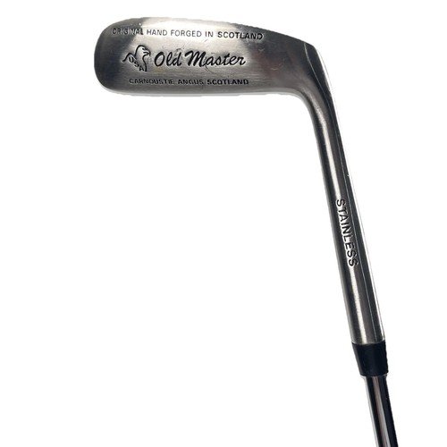 Old Master Carnoustie Angus Scotland Putter Original Hand Forged Steel 38” RH