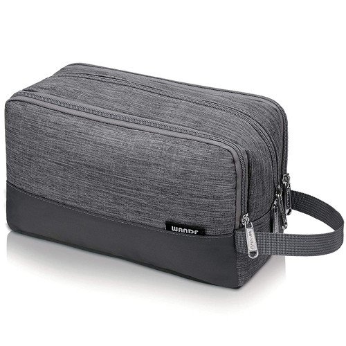 Toiletry Bag for Men, Large Travel Toiletry Organizer, Dopp Kit Water-Resistant