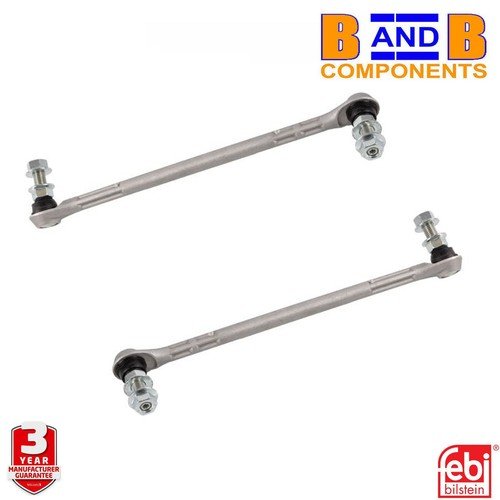FEBI BILSTEIN 33484 33485 FRONT DROP LINKS PAIR MERCEDES C CLASS W204 E CLASS