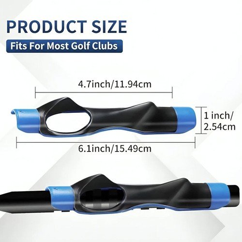 Golf Grip Trainer Aid Attachment Golf Swing Training Tool Beginner Practice