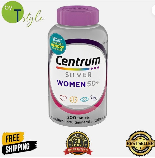 Centrum Silver Women's Multivitamin for Women 50 Plus - 200count