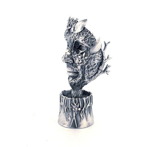 Mother Earth 3 oz 999+ Silver Statue Hand Poured | Gold Spartan