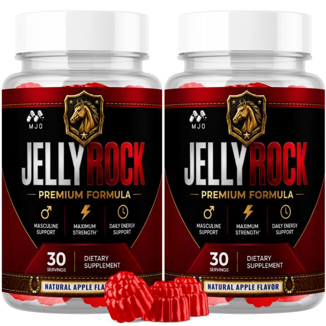 Jelly Rock Gummys Advanced Male Health Support Supplement JellyRock 120 Gummies