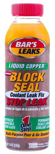 Bar's Leaks 1109 Liquid Copper Block Seal, 18 oz, 1-Pack Pack of 1