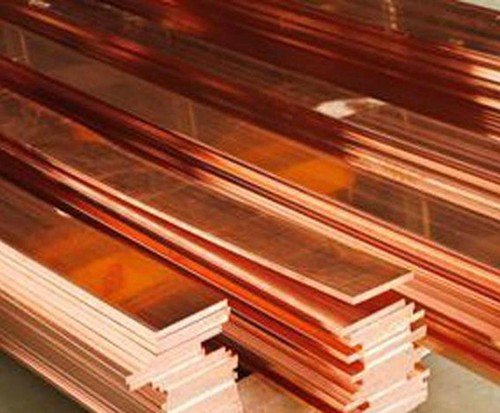 US Stock 2pcs 99% Copper T2 Cu Metal Flat Bar Plate 2mm x 12mm x 250mm