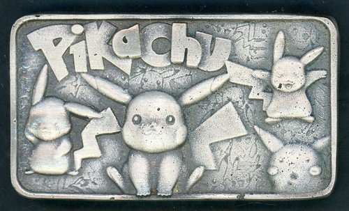 MYSTERY METALS PIKACHU BAR WEIGHS 3 OZ OF PURE SILVER W/ COA     5