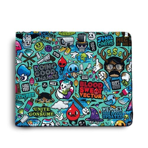 Shop-Mantra Wallet for Boys Unique Bifold Faux Leather Purse for Men Wallet