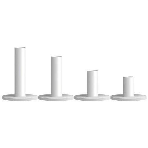 Golf Rubber Tees Driving Range Value 4 Pack Mixed Size for Practice Mat