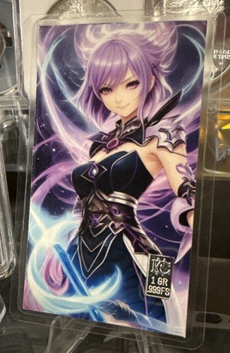 .999 Silver Bar Collectible Art Card Limited Edition- #103