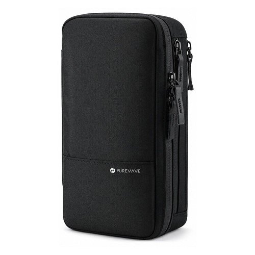 Compact Men’s Toiletry Travel Bag – Waterproof Hanging Dopp Kit, Black Wash Pouc