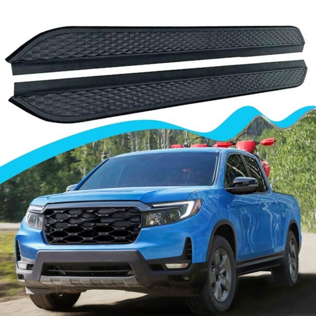 Alu Running Board Fits for Honda Ridgeline 2017-2026 Side Step Pedal Nerf Bars