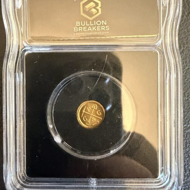 ICG Genuine Prospectors Gold & Gems 1 Gram .999 Fine Gold In Slab