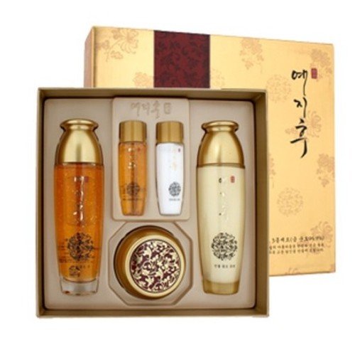 Korean Anti Aging Gold Skin Care Set Wrinkle Firming Collagen Moisturizer Kit
