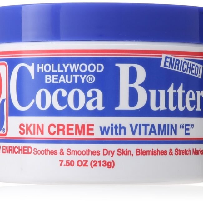 Hollywood Beauty Cocoa Butter with Vitamin-E 7.5 oz.