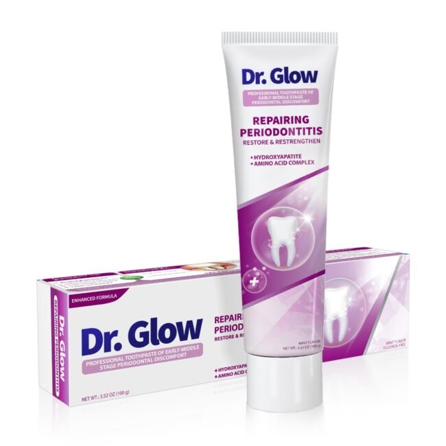 Dr. Glow Gum Disease Treatment Toothpaste-Periodontitis Gingivitis Gum Repair