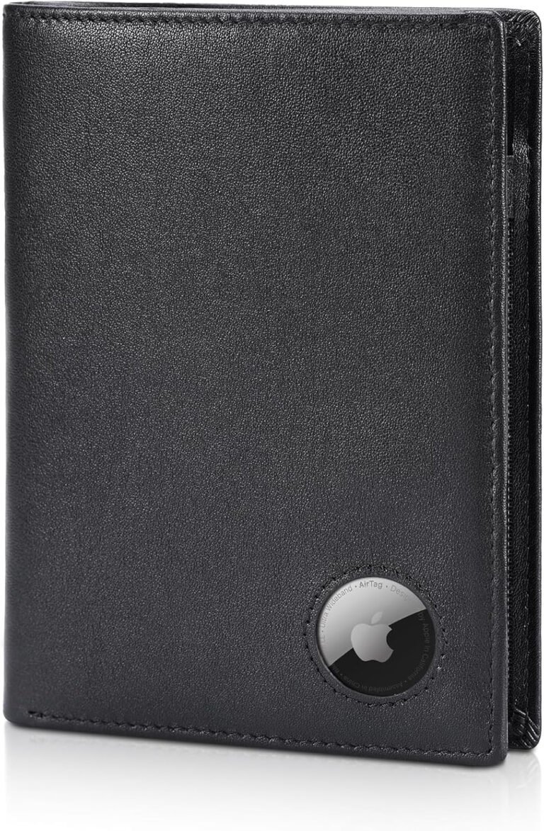 Polare Luxury RFID Blocking Leather Passport Holder Travel Wallet for Men and Wo
