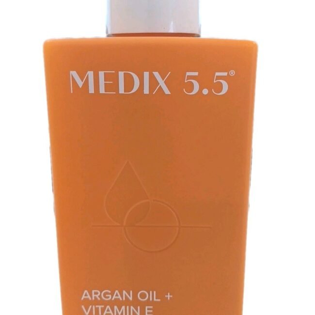MEDIX 5.5 Body Cream Argan Oil + Vitamin E Lotion 15oz Dryness Rescue BIG BOTTLE