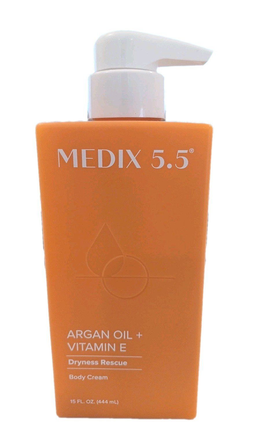 MEDIX 5.5 Body Cream Argan Oil + Vitamin E Lotion 15oz Dryness Rescue BIG BOTTLE