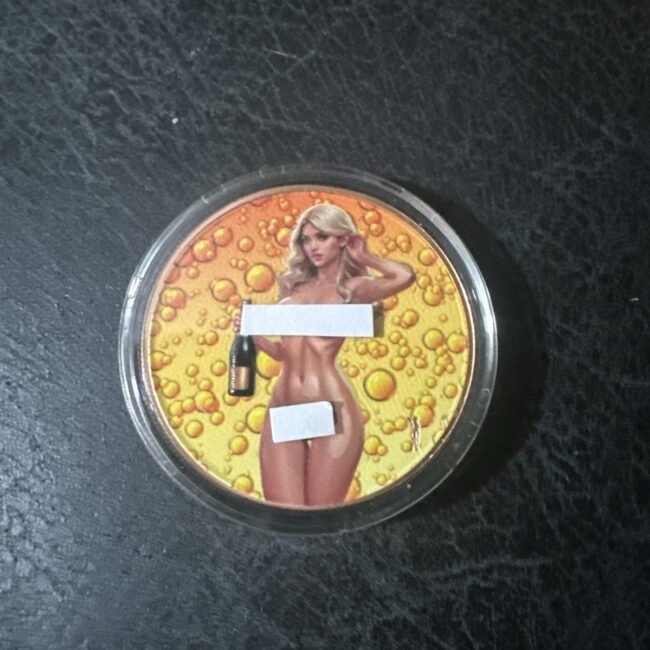 1oz 999 AVDP  Copper Bullion Baddie Bubbly Brittney