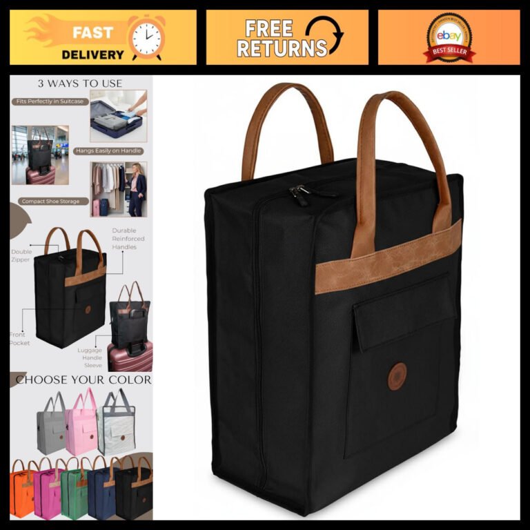 Travel Shoe Bag, Portable Storage Organizer for Men & Women, Travel Accessory