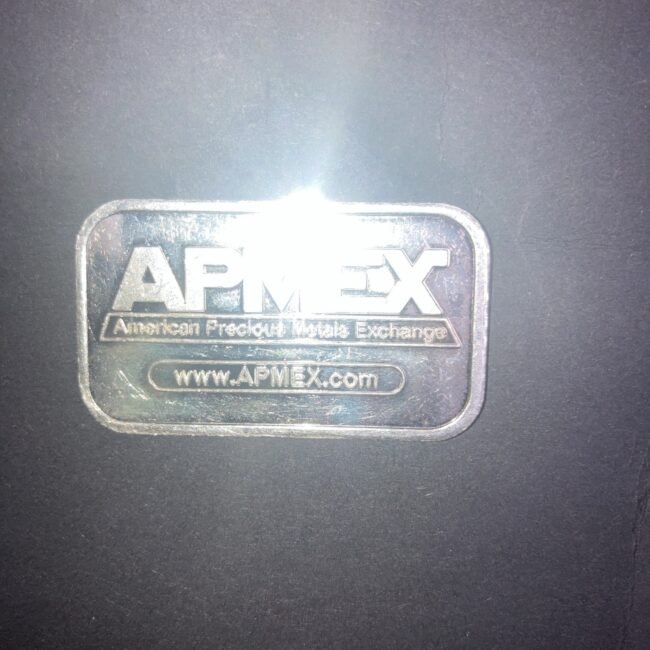 1 oz Silver Bar by APMEX .999 Fine 1 TROY OUNCE