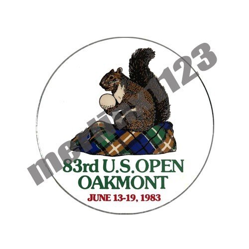 1983 US Open Oakmont Country Club Golf Ball Marker US Gift