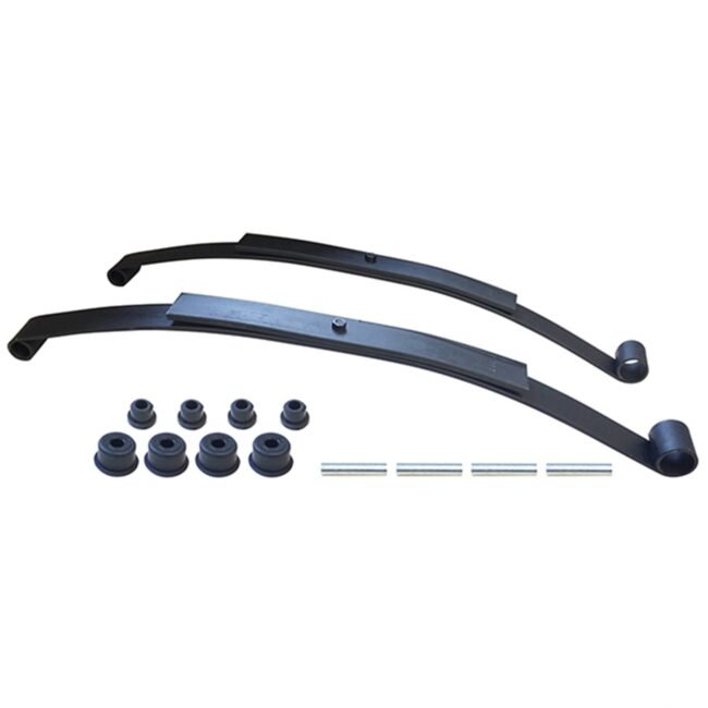 EZGO RXV Golf Cart Heavy Duty Dual Action Rear Leaf Spring Set 2008 and Up