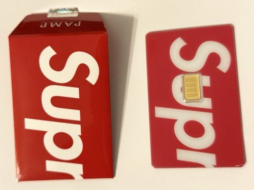 Supreme Pamp Suisse 1 Gram Gold Bar