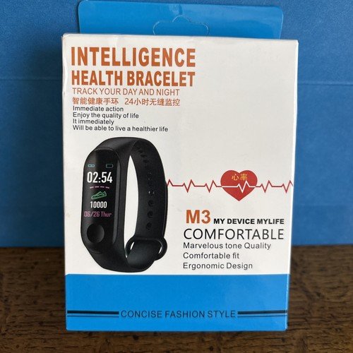 NEW M3 My Device My Life Intelligence Health Bracelet Heart Rate Calories Steps