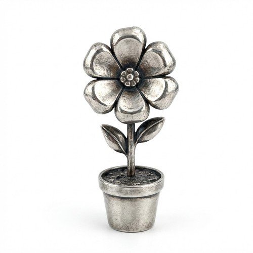 Daisy 1 oz 999+ Silver Statue Hand Poured | Gold Spartan