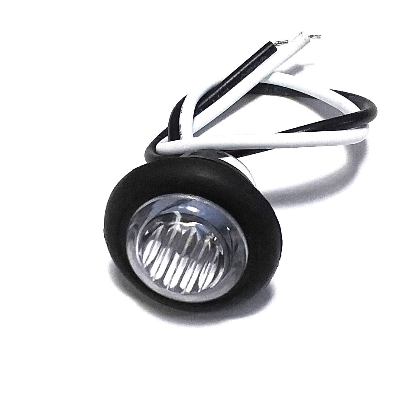 BBT Super Bright 12 volt Waterproof Snap-In White LED 3/4" Golf Cart Light