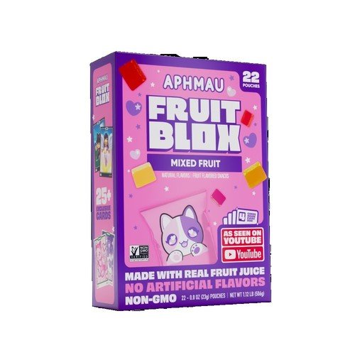 Mixed Fruit Snacks Pack, 22 Count, Healthy Treats for Kids Lunch Box