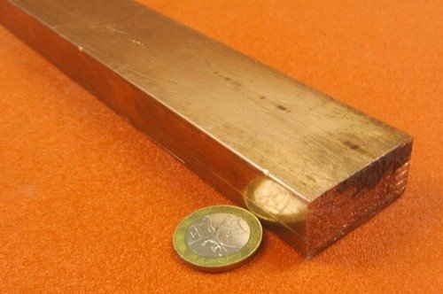 110 Copper Bar H02, 3/4" Thick x 1 1/2" Wide x 3 Ft Length