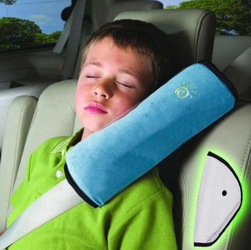 Kids Car Seat Belt Shoulder Pad Chest Cushion Safety Pillow for Kids Women_New