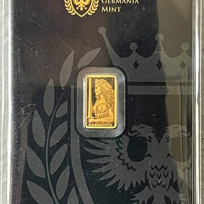Germania Mint 1/200th oz Gold Bar Sealed