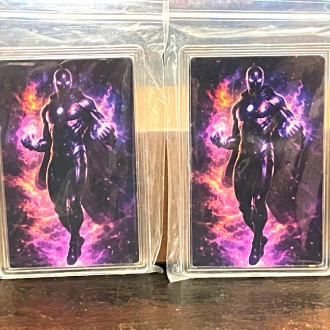 1 oz AVDP .999 Pure Copper Set of 2 super hero “Deep Space”