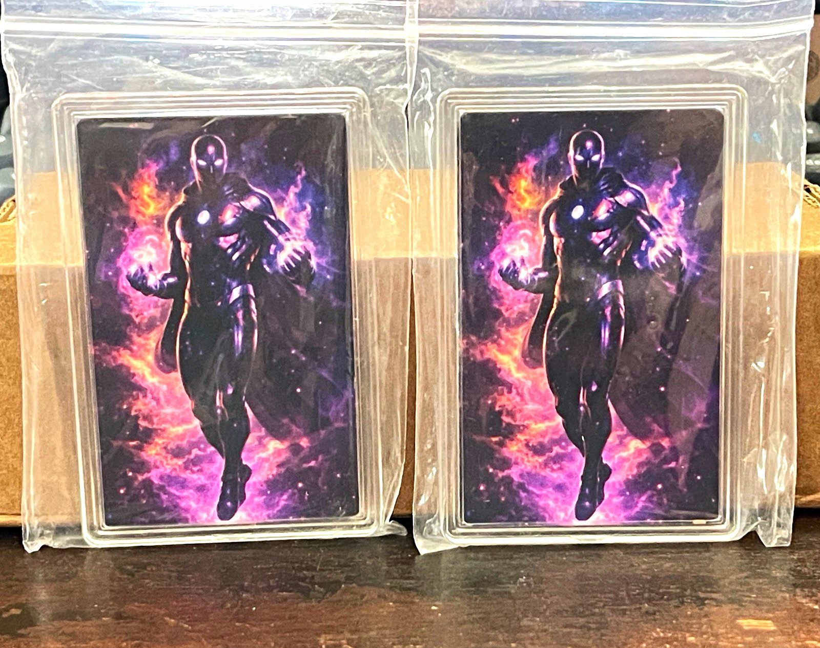 1 oz AVDP .999 Pure Copper Set of 2 super hero “Deep Space”