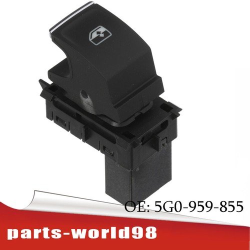 NEW Door Window Switch Fit 16-21 Volkswagen Golf Tiguan 5G0-959-855-L-WZU