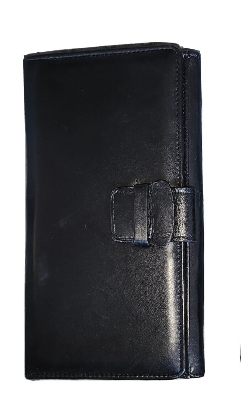 Winn International Leather Travel Organizer Case Holder Style 6479