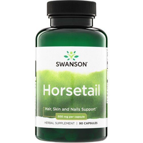 Swanson Horsetail Capsules, 500 mg, 90 Count