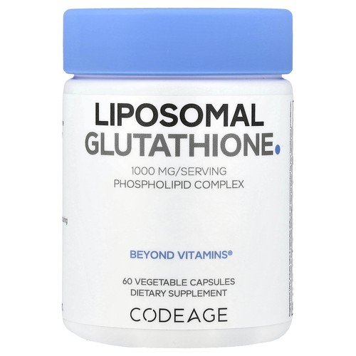 Liposomal Glutathione, 60 Vegetable Capsules (500 mg per Capsule)